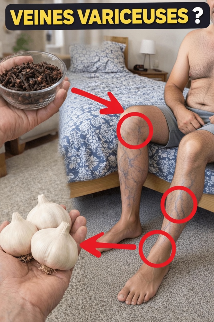 Découvrez comment l’ail et les clous de girofle peuvent favoriser une meilleure circulation sanguine dans les jambes et plus de confort pour les personnes ayant des veines visibles