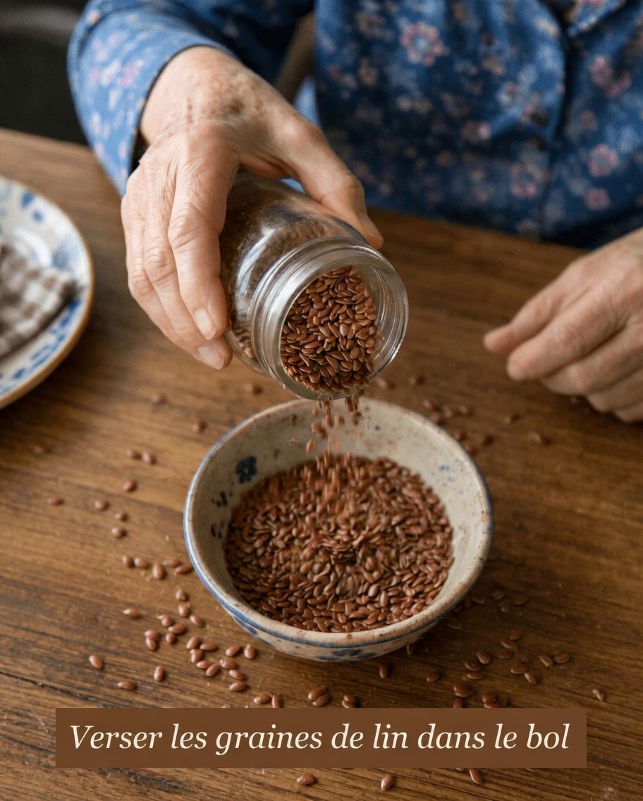 Pourquoi les seniors adorent cette cuillerée de graines de lin avant de se coucher pour favoriser une bonne circulation