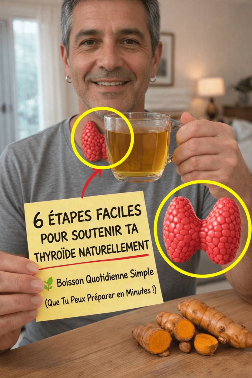 6 étapes faciles pour soutenir naturellement votre thyroïde avec une simple boisson quotidienne
