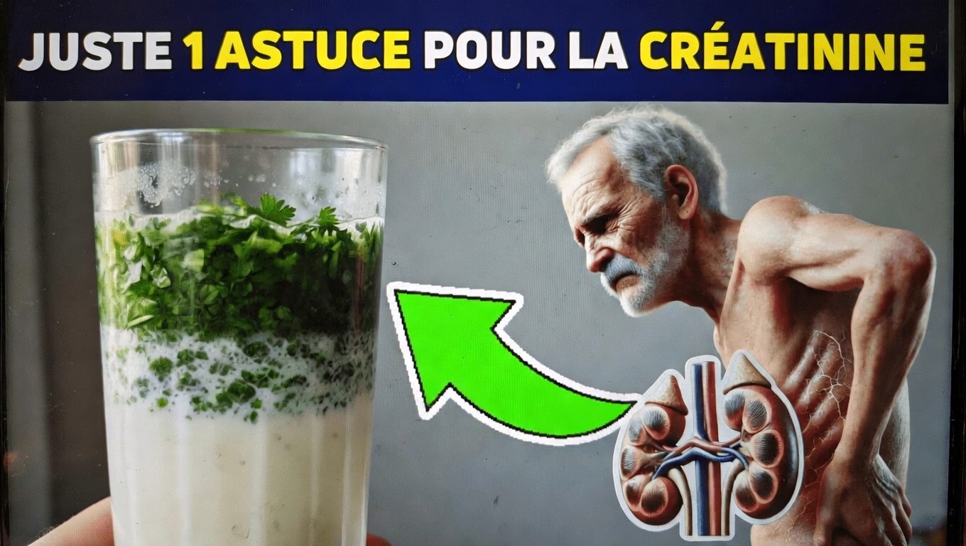 Découvrez cette simple recette de boisson maison qui peut aider à soutenir un taux de créatinine sain et le bien-être des reins