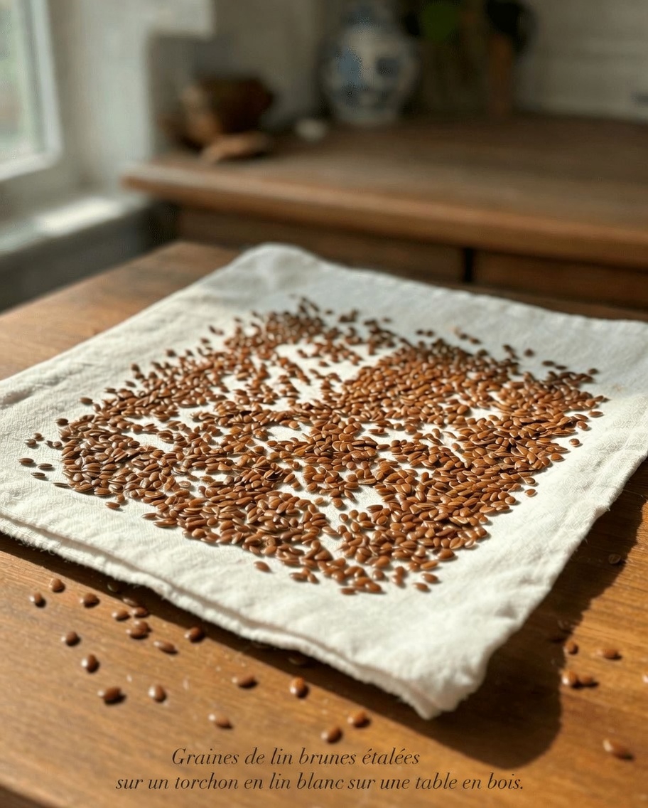 Pourquoi les seniors adorent cette cuillerée de graines de lin avant de se coucher pour favoriser une circulation saine