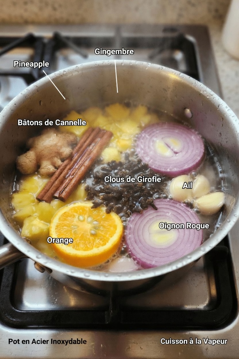 Infusion simple en 15 minutes : comment préparer une infusion à la cannelle, aux clous de girofle, à l’ail, au gingembre, au citron et à l’oignon pour votre routine quotidienne de bien-être