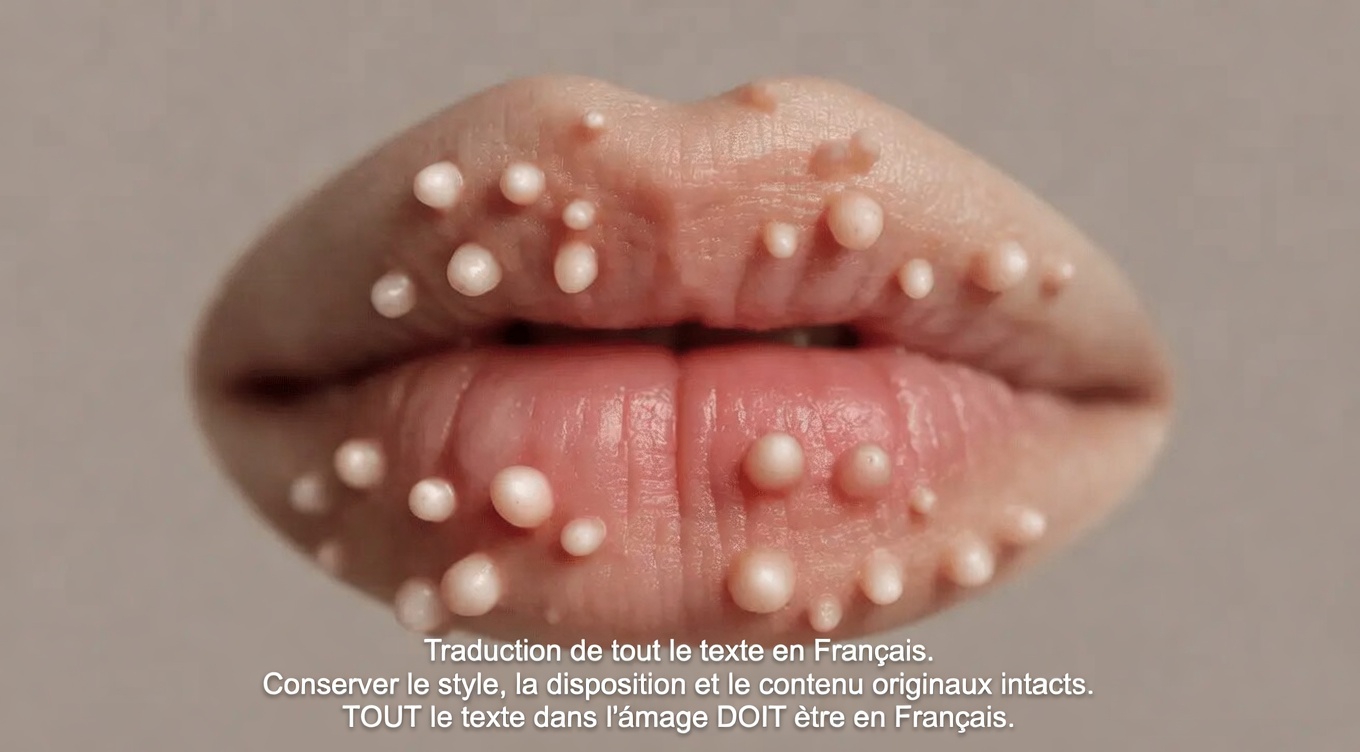 Pourquoi les gens ont-ils de petites bosses blanches inhabituelles sur les lèvres ou les parties intimes ? Un guide simple