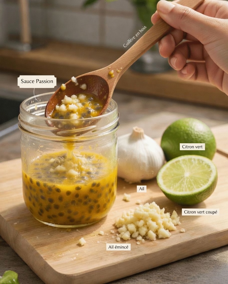 Mélange facile au fruit de la passion, à l’ail et au citron vert : une approche naturelle pour favoriser le bien-être des yeux à la maison