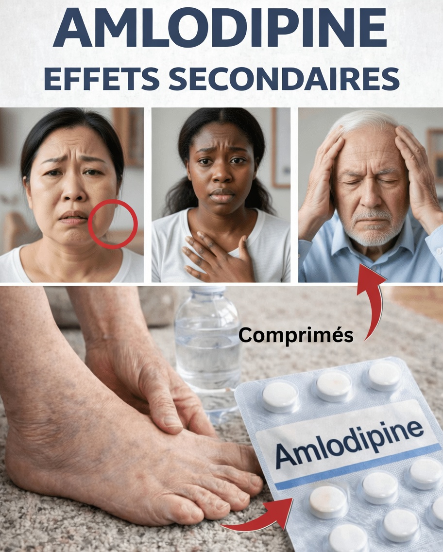 Top 12 des effets secondaires de l’amlodipine que vous devez connaître (ce que beaucoup de médecins ne mentionnent pas toujours)
