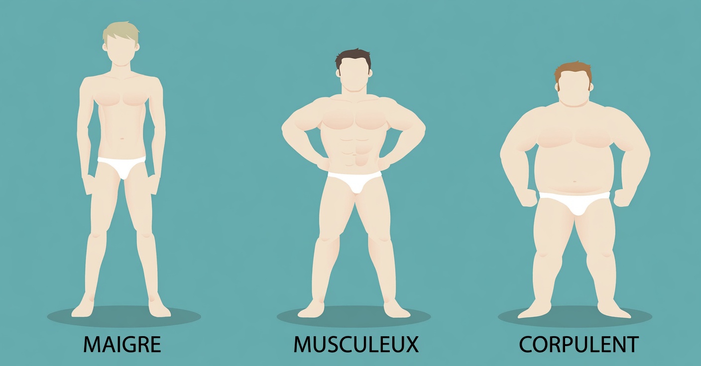 Êtes-vous ectomorphe, mésomorphe ou endomorphe ? Découvrez votre type de corps et comment en tirer le meilleur parti
