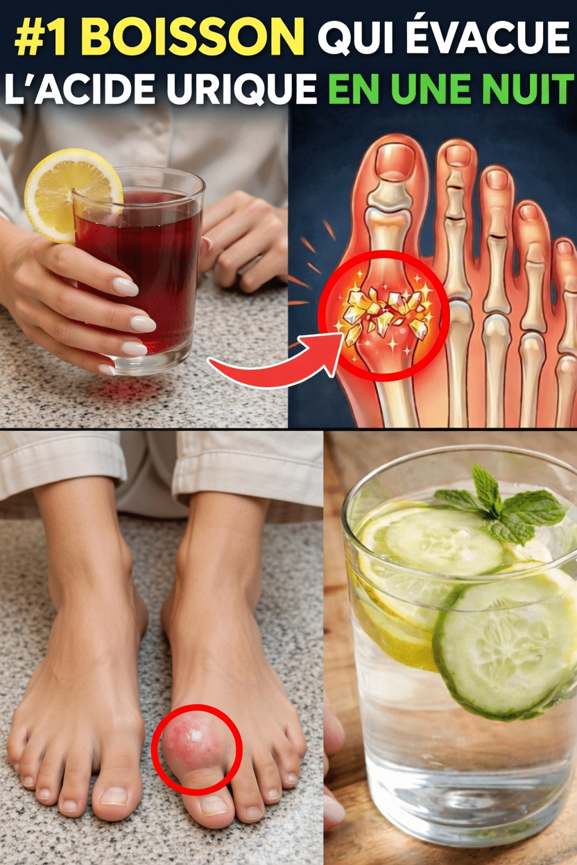 Arrêtez de prendre des pilules : cette boisson dissout naturellement l’acide urique – et elle pourrait changer vos matins pour toujours