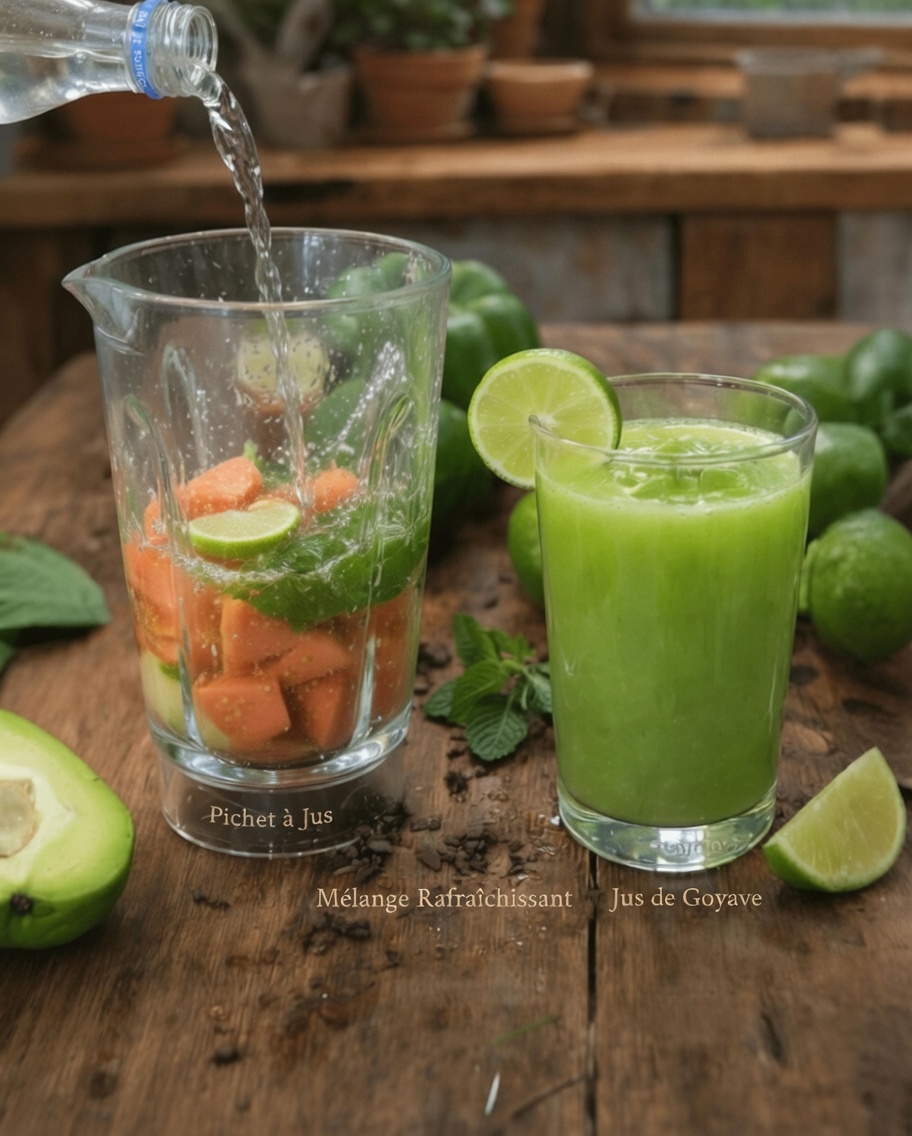 Comment préparer un jus rafraîchissant de chayote et de citron vert pour votre routine bien-être quotidienne à la maison