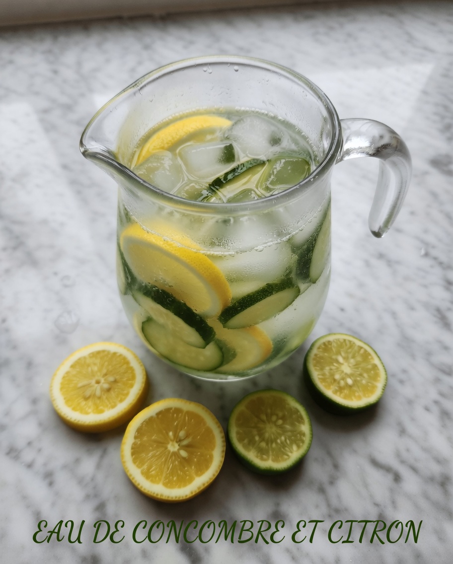 L’habitude quotidienne facile de boire de l’eau au citron, au citron vert et au concombre : ce que dit la science sur ce choix rafraîchissant