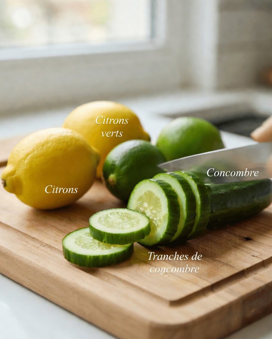 L’habitude quotidienne facile de boire de l’eau au citron, au citron vert et au concombre : ce que dit la science sur ce choix rafraîchissant