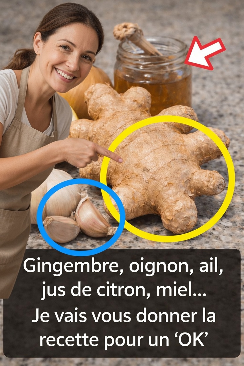 Vous êtes-vous déjà demandé ce qui se passe lorsque vous mélangez du gingembre râpé, de l’oignon, de l’ail, du jus de citron et du miel en une simple cuillerée quotidienne ?