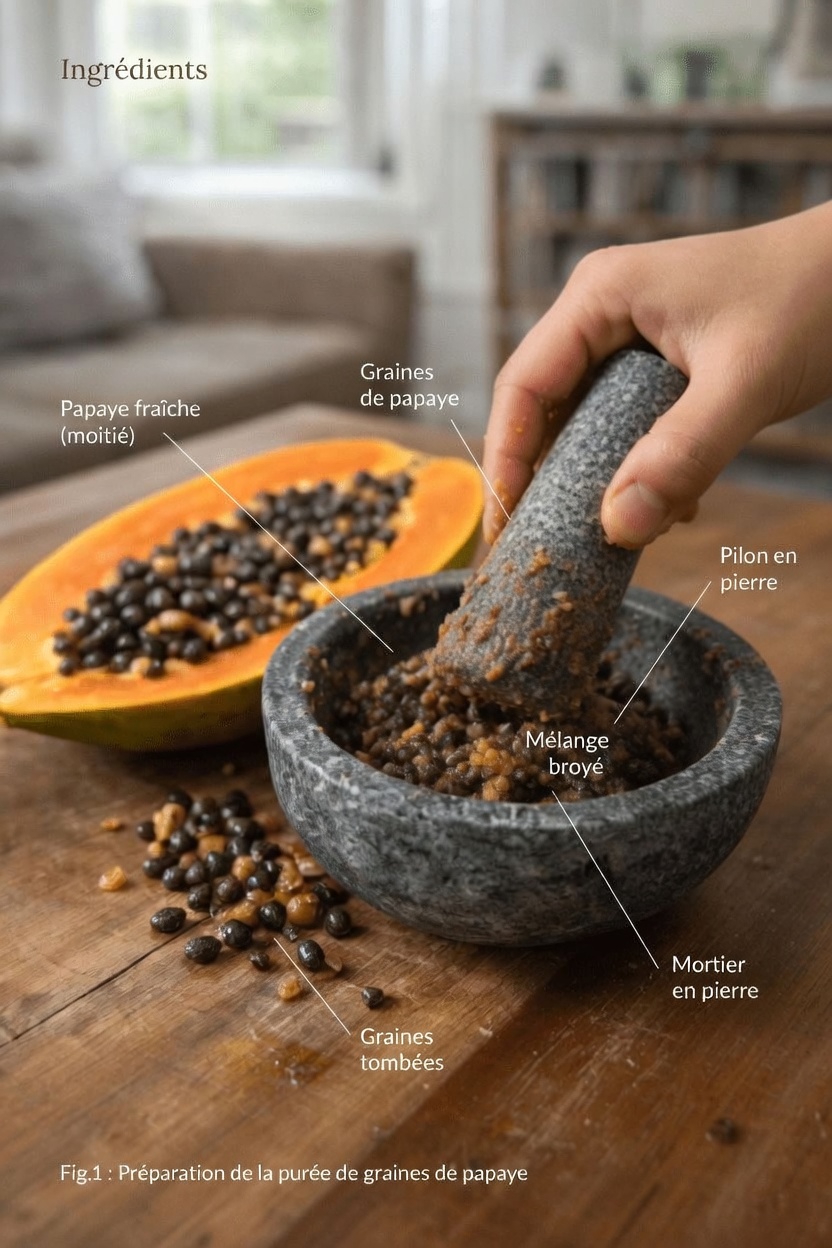 Comment les graines de papaye peuvent favoriser le confort articulaire : un remède maison simple contre l’inconfort des genoux, du dos et de la colonne vertébrale