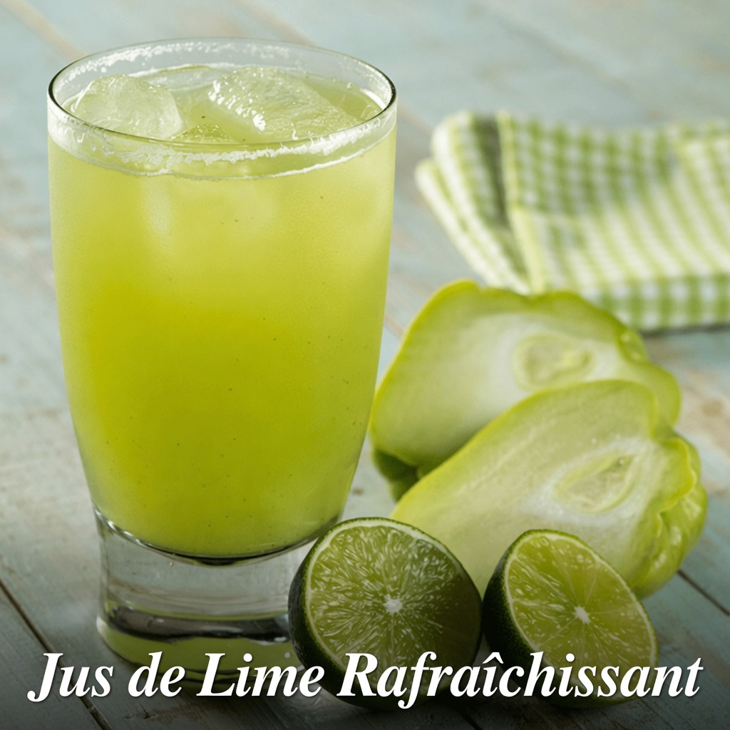 Comment préparer du jus de chayote et de citron à la maison : conseils simples pour une boisson bien-être rafraîchissante