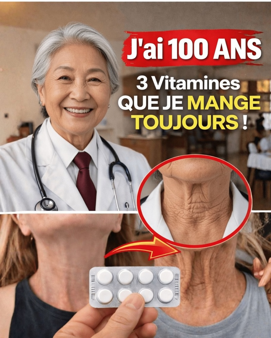 Quelles sont les 3 vitamines qu’un professeur de nutrition de 101 ans consomme chaque jour pour favoriser un vieillissement en bonne santé ?