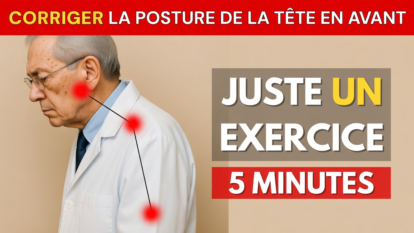 Comment corriger la posture de tête en avant après 60 ans en seulement 4 minutes – la routine douce que le plus vieux médecin du Japon jure efficace
