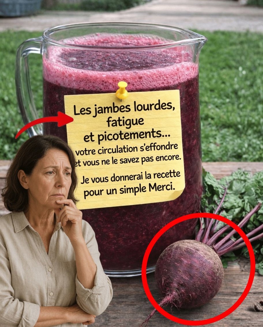 La betterave est-elle le secret pour des jambes plus légères et moins de fatigue ? Découvrez comment ce légume-racine favorise une meilleure circulation