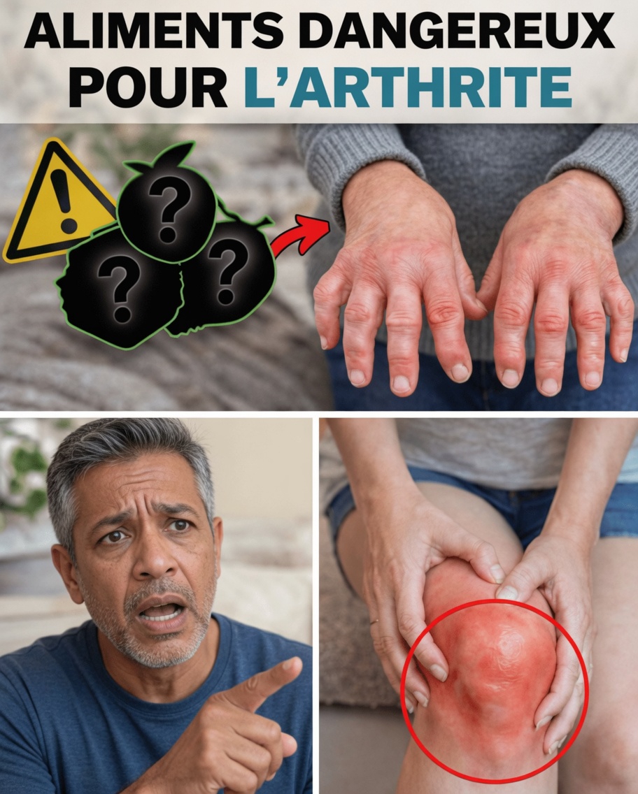 Les pires aliments contre l’arthrite qui peuvent contribuer à l’inflammation – et les aliments alcalinisants utiles à envisager