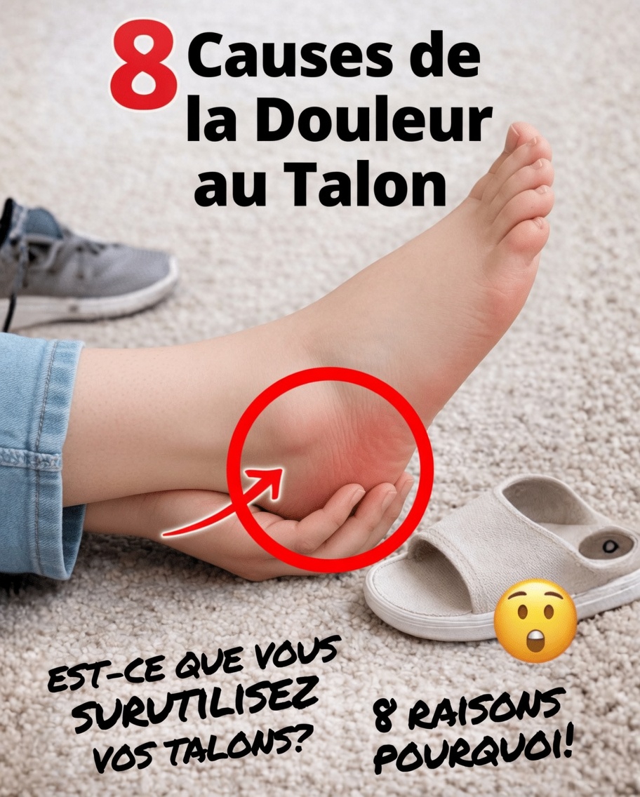 8 habitudes quotidiennes et conseils qui peuvent vous aider à comprendre et à soulager la douleur au talon