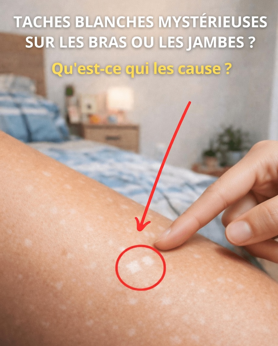 Avez-vous remarqué de petites taches blanches sur vos bras ou vos jambes ? Causes courantes et explications du quotidien