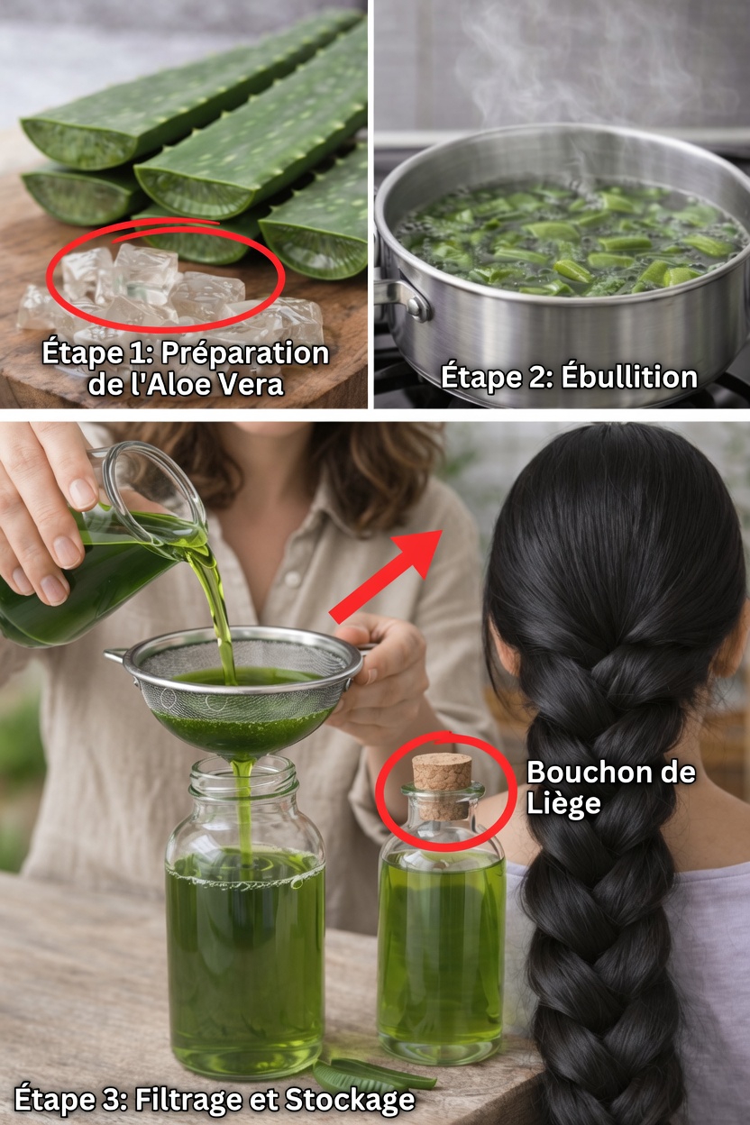 Comment faire de l’huile d’aloe vera à la maison : un guide DIY étape par étape pour votre routine capillaire