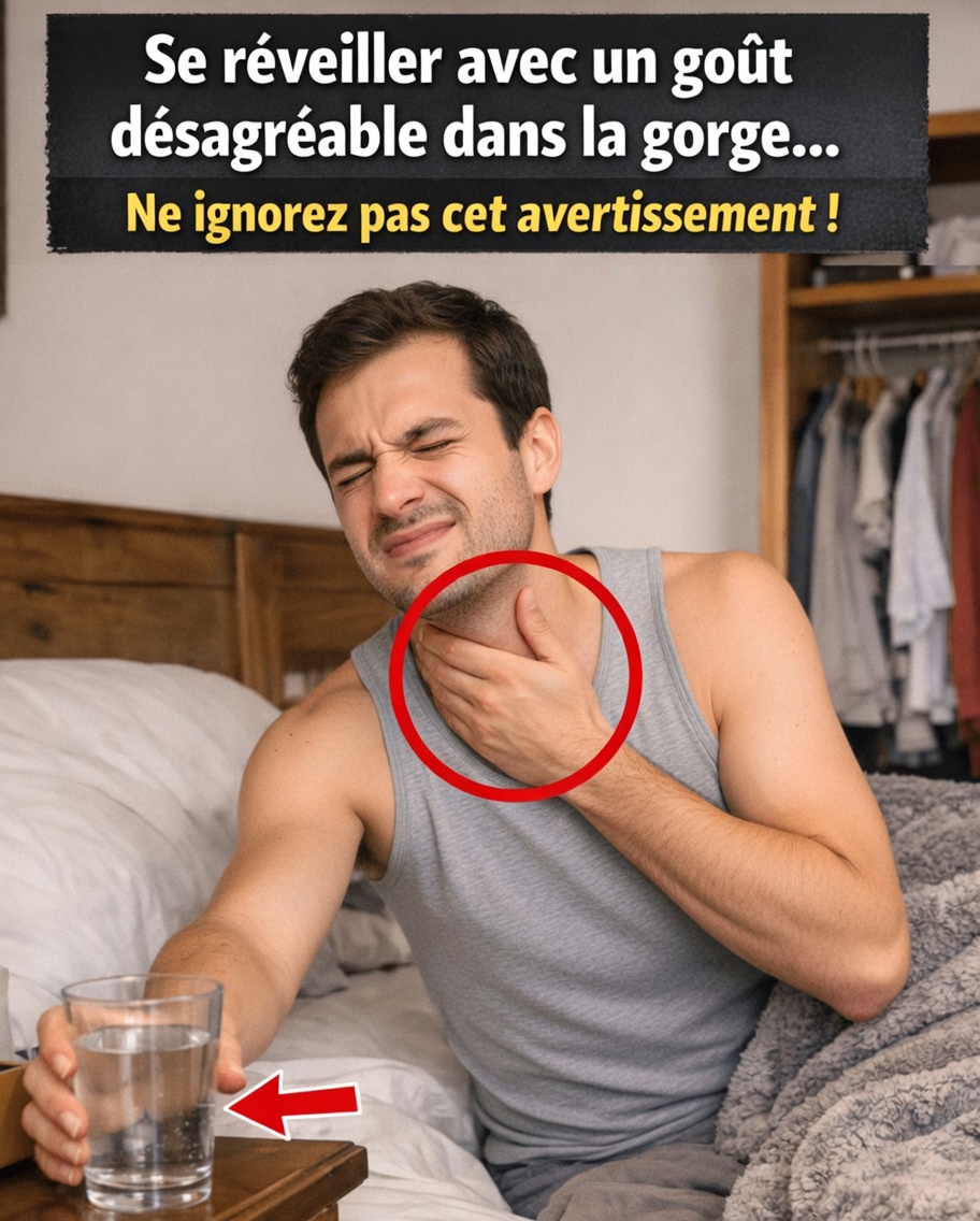 Pourquoi vous réveillez-vous avec un goût amer dans la bouche ?