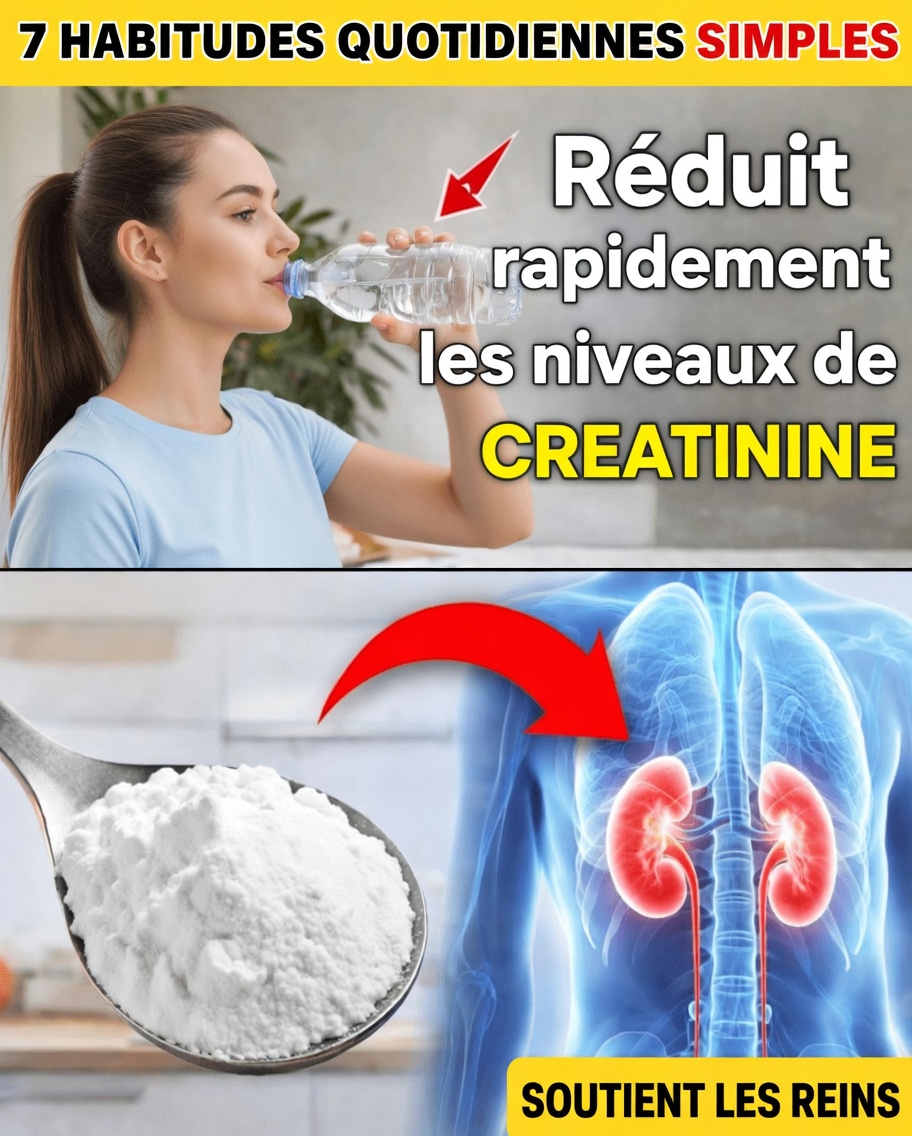 7 habitudes quotidiennes simples pour aider à maintenir des taux de créatinine sains et protéger vos reins