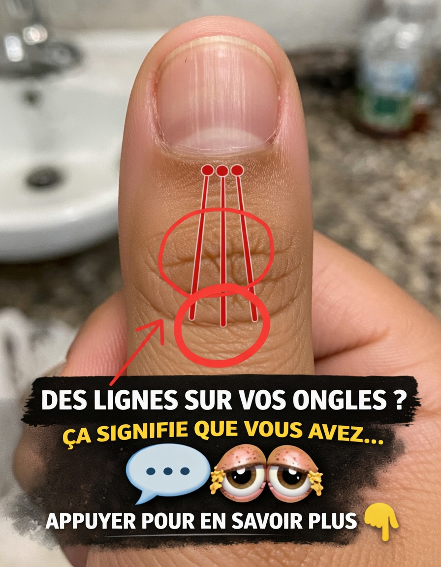 Pourquoi des lignes apparaissent-elles sur vos ongles ? Ce qu’elles pourraient révéler sur votre santé