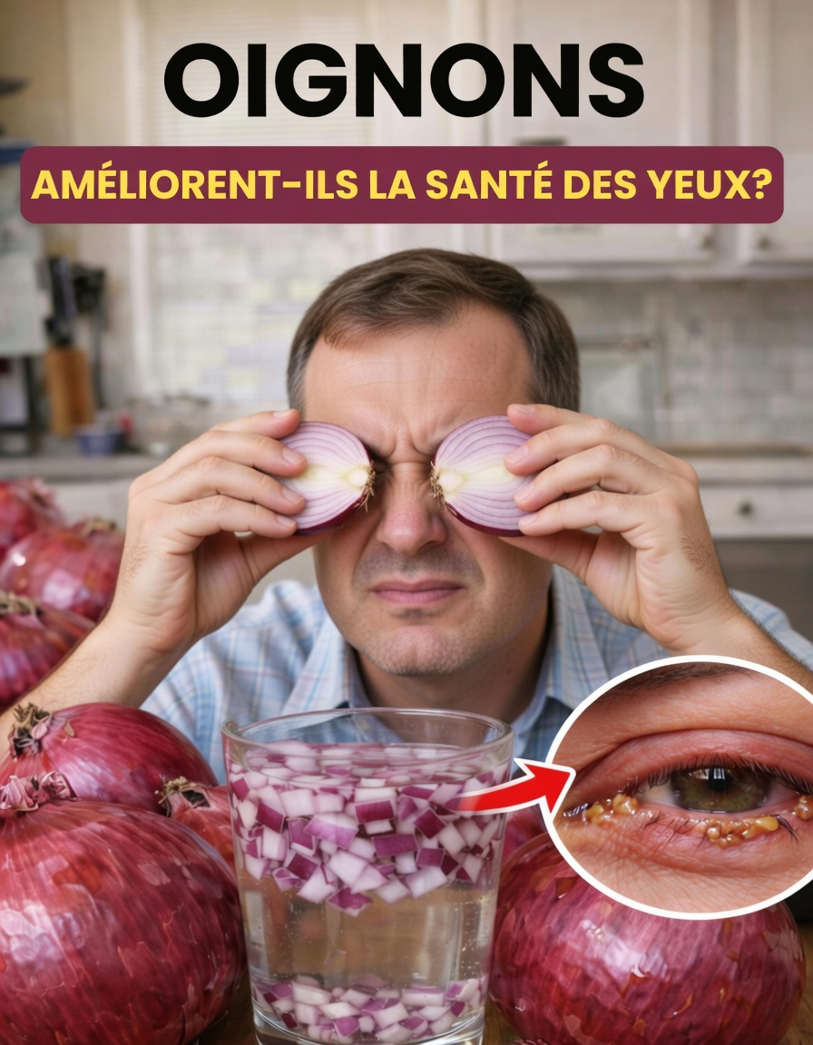 Oignon pour les yeux : le remède naturel de 5 minutes que beaucoup découvrent