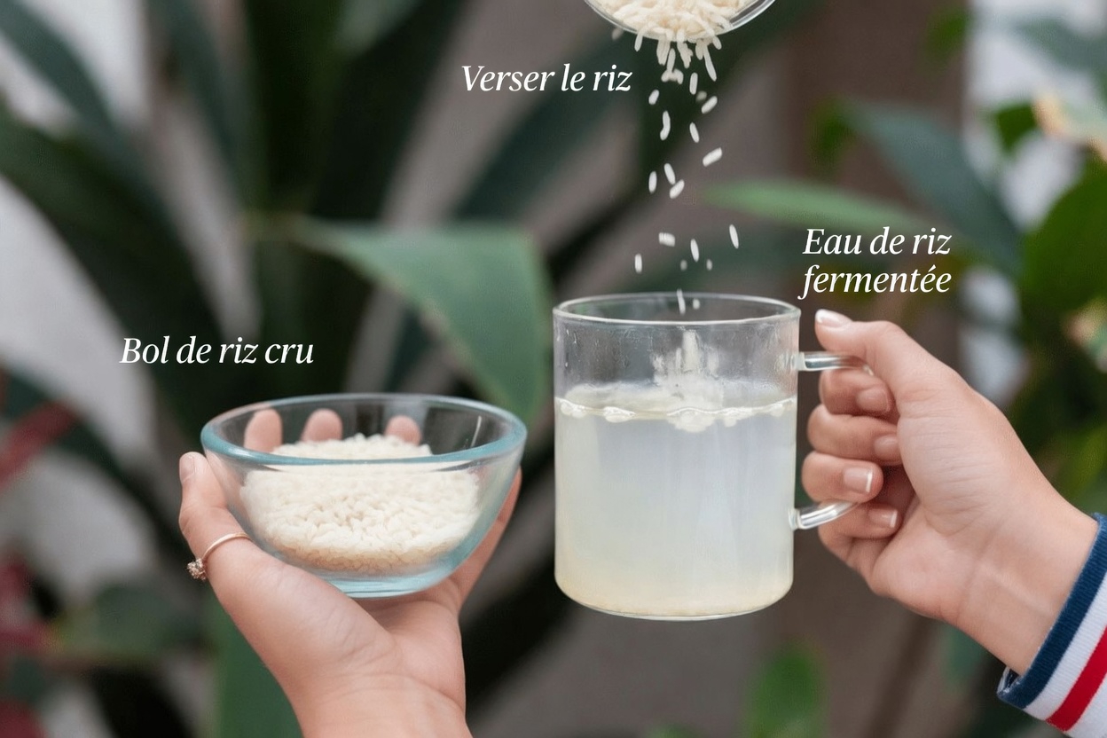 Vous êtes-vous déjà demandé pourquoi l’eau de riz est comme de l’or liquide pour votre peau et vos cheveux ?