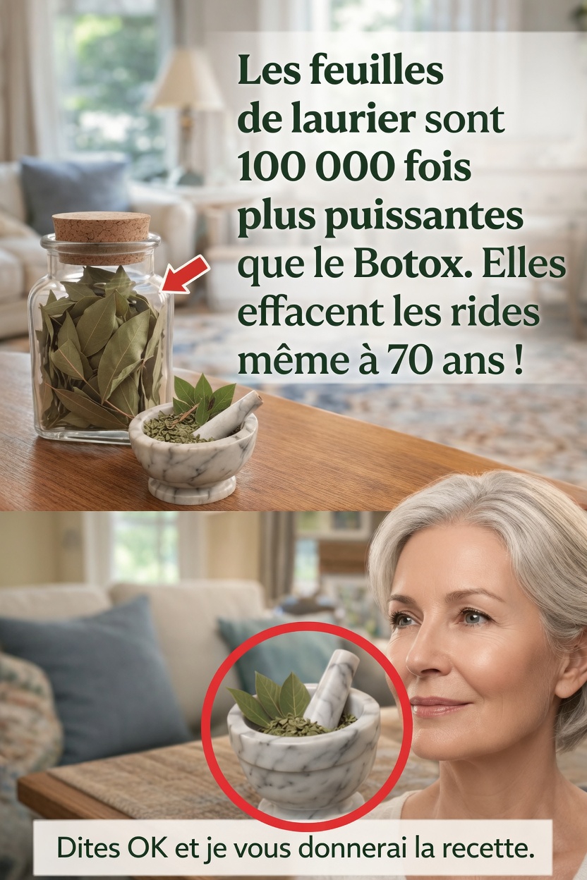 Feuilles de laurier contre les rides : le simple rituel de cuisine qui pourrait aider à favoriser une peau plus lisse et d’apparence plus jeune