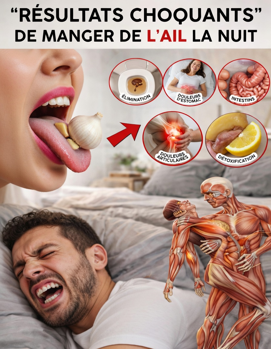Ce qui arrive à votre corps lorsque vous mangez de l’ail cru avant de vous coucher : guide pratique