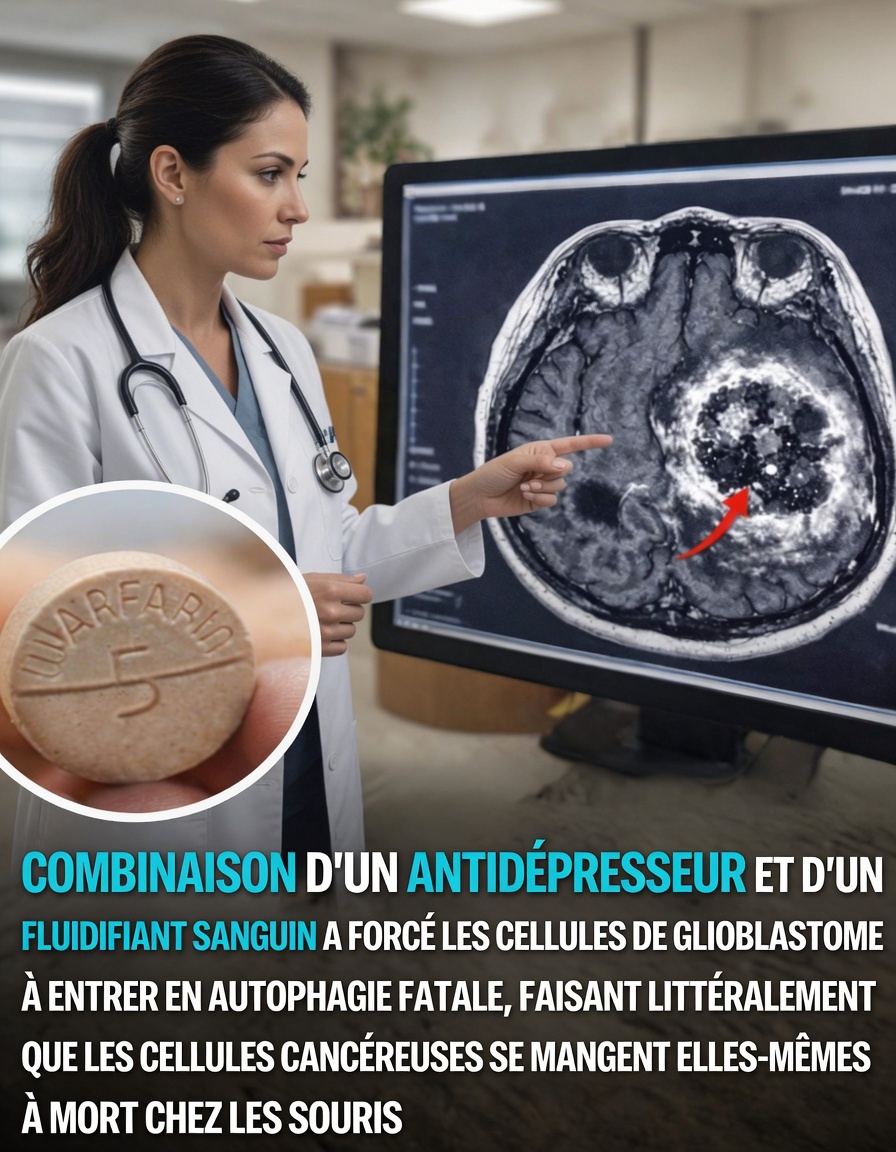 Les médicaments courants peuvent-ils influencer les cellules tumorales cérébrales ?