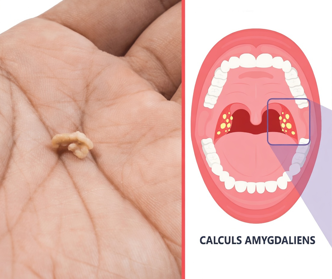 Comprendre les calculs amygdaliens : pourraient-ils être la cause cachée de votre mauvaise haleine persistante ?