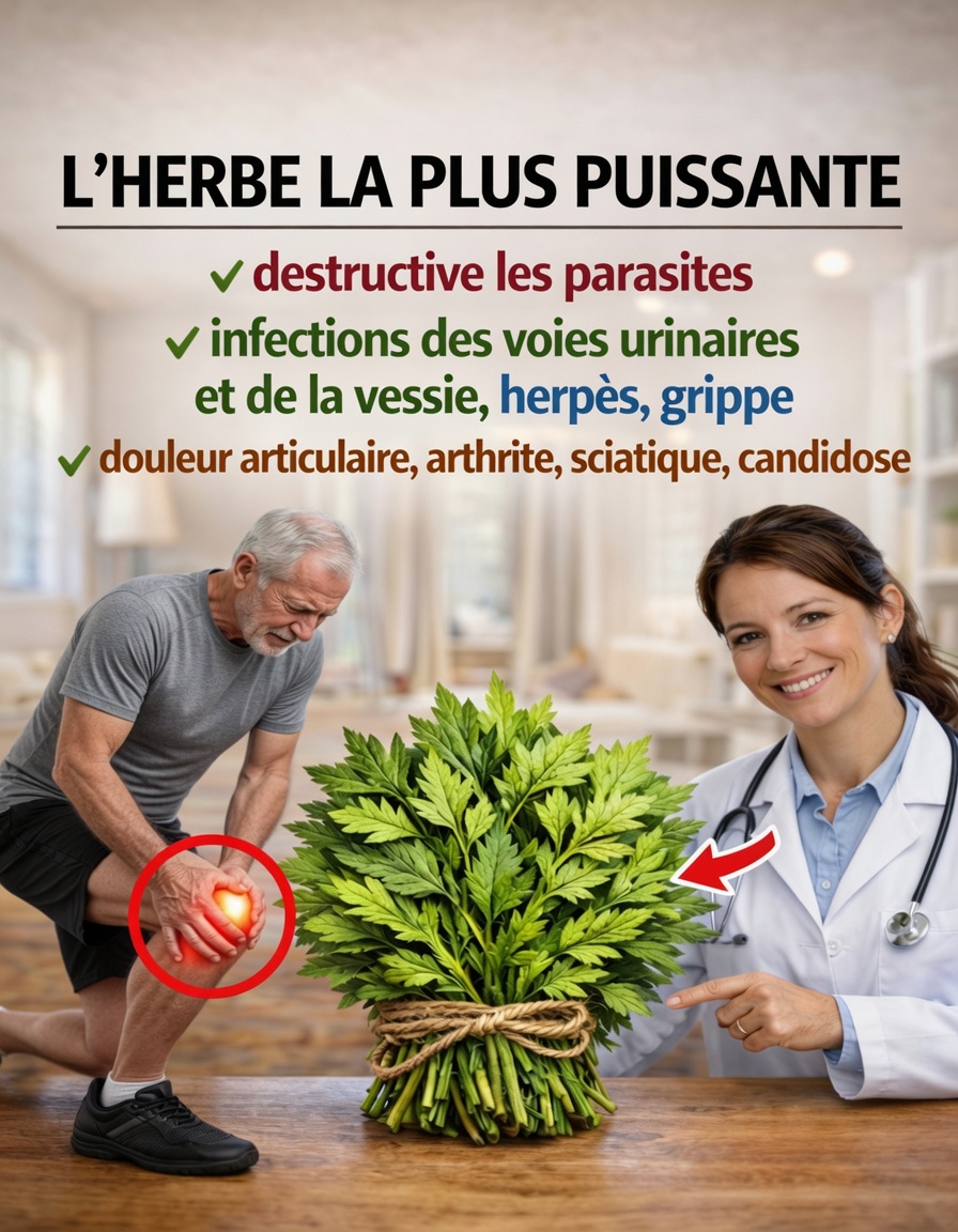 Explorer l’armoise : comment cette plante intemporelle est traditionnellement utilisée pour le confort articulaire, la résistance aux infections et le bien-être quotidien