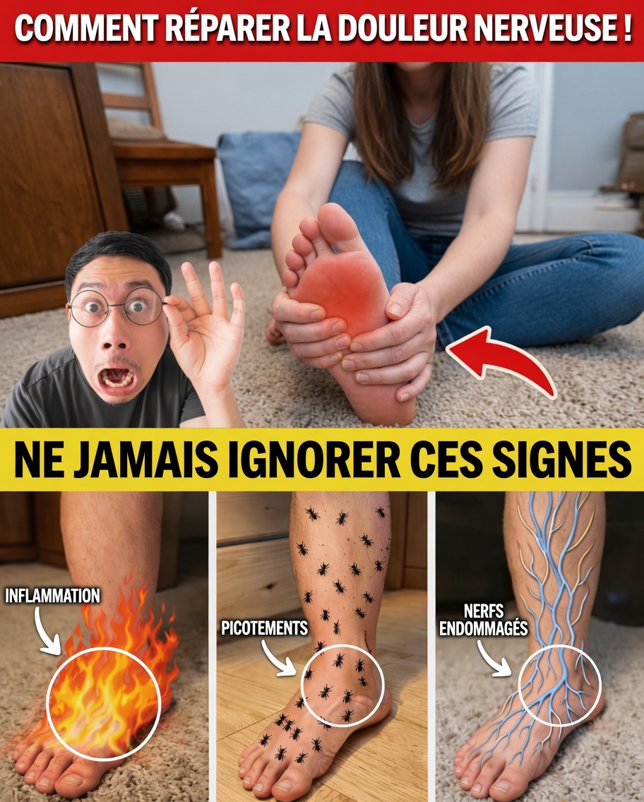 8 signes que vos pieds vous avertissent d’une douleur nerveuse et habitudes pour vous aider à rester à l’aise