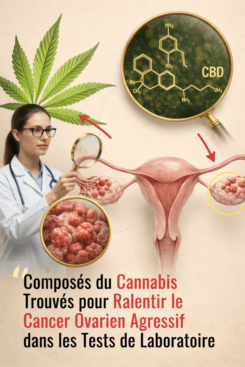 Ce que révèlent de récentes recherches en laboratoire sur les composés du cannabis et les cellules du cancer de l’ovaire