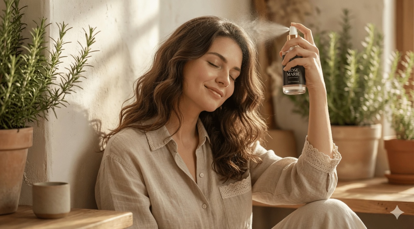 Spray capillaire au romarin : le rituel simple qui manque peut-être à vos cheveux