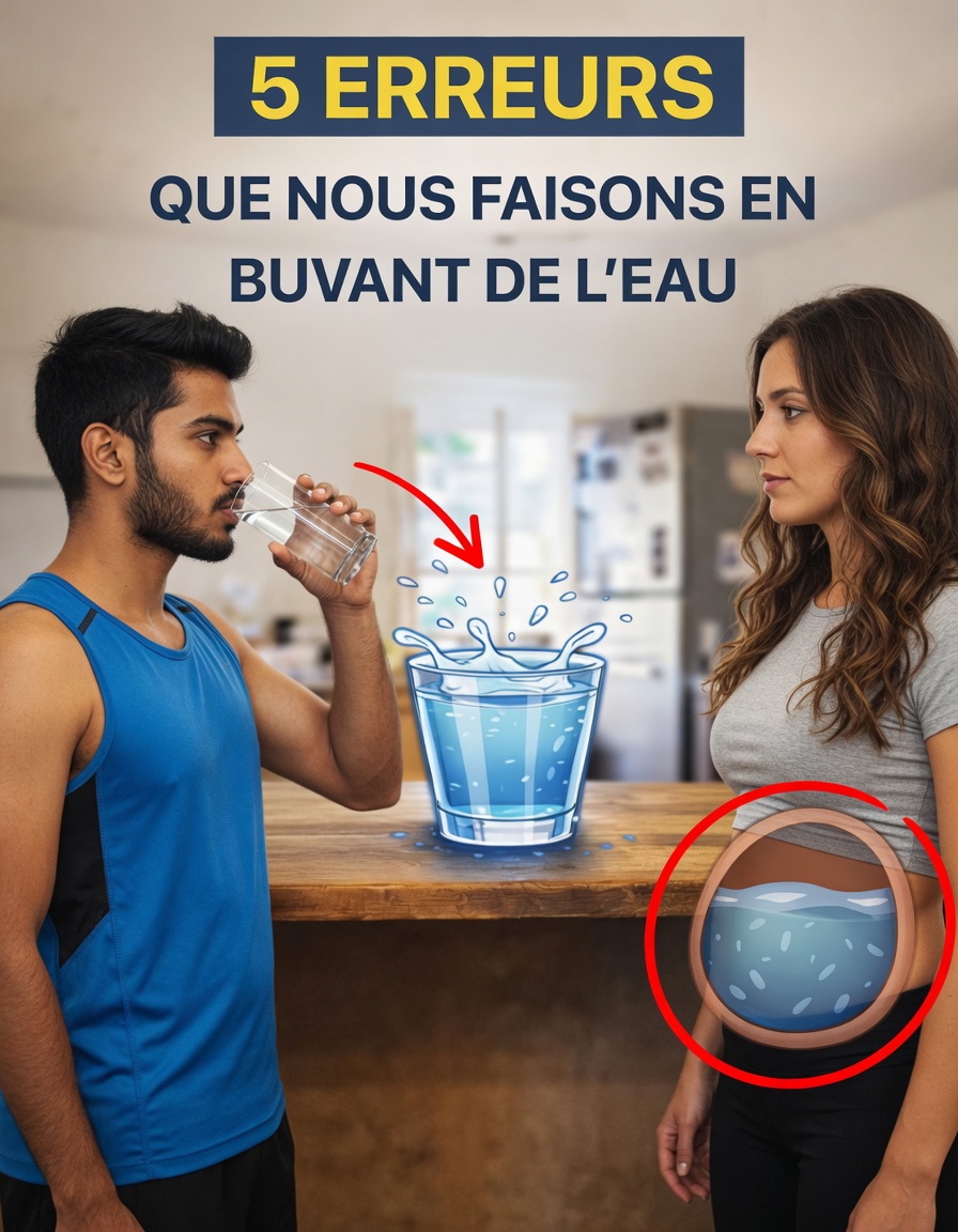 5 erreurs courantes que vous commettez en buvant de l’eau et qui pourraient nuire discrètement à votre hydratation