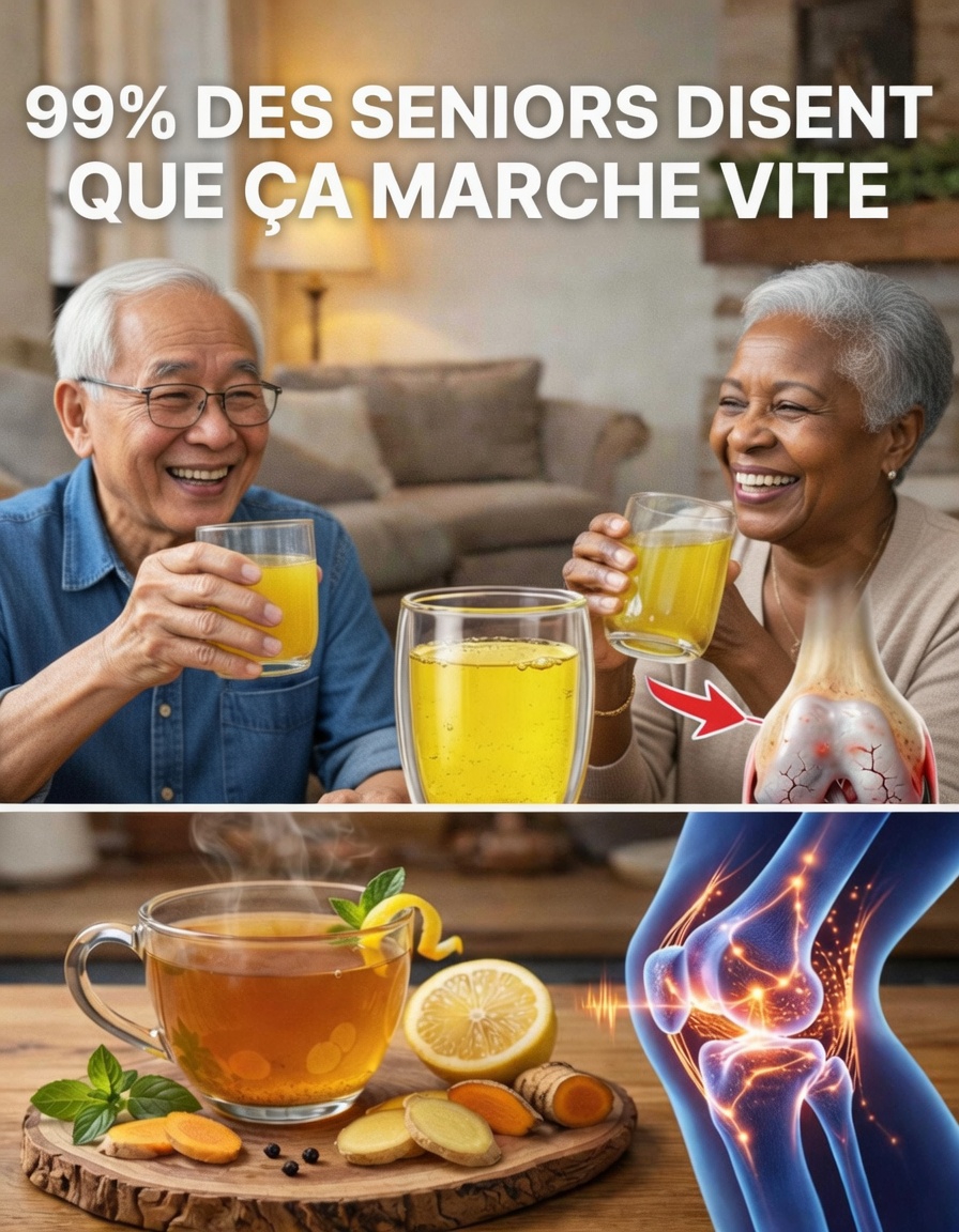Découvrez comment préparer une boisson quotidienne au curcuma, gingembre et citron pour un soutien naturel des articulations et un meilleur confort