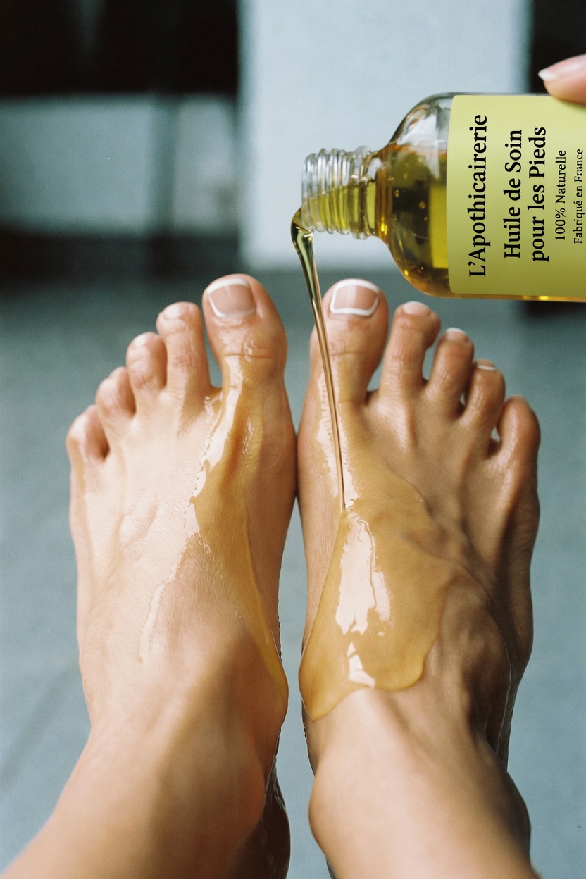 Pourquoi appliquer de l’huile sur la plante des pieds avant de dormir est un rituel de bien-être nocturne populaire