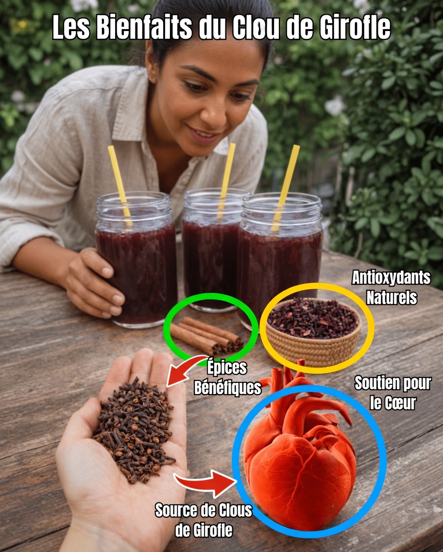 Faites bouillir du citron noir, de l’hibiscus et des clous de girofle ensemble pendant 10 minutes – la boisson qui explose discrètement en 2025