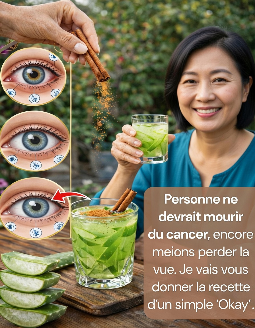 La boisson à la cannelle et à l’aloe vera : une simple habitude matinale qui suscite l’attention pour son soutien naturel au bien-être