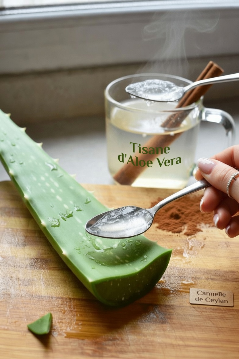 La boisson à la cannelle et à l’aloe vera : une simple habitude matinale qui suscite l’attention pour son soutien naturel au bien-être