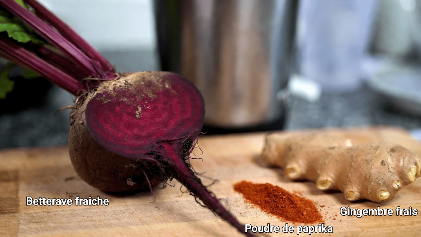 Découvrez comment les seniors peuvent préparer cette boisson facile à la betterave et au gingembre en 1 tasse pour favoriser une circulation saine