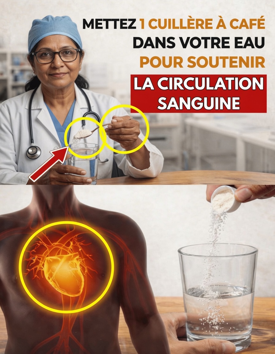 Après 60 ans, ne buvez pas seulement de l’eau plate — ajoutez ce minéral pour une meilleure circulation sanguine | Conseils de santé pour les seniors
