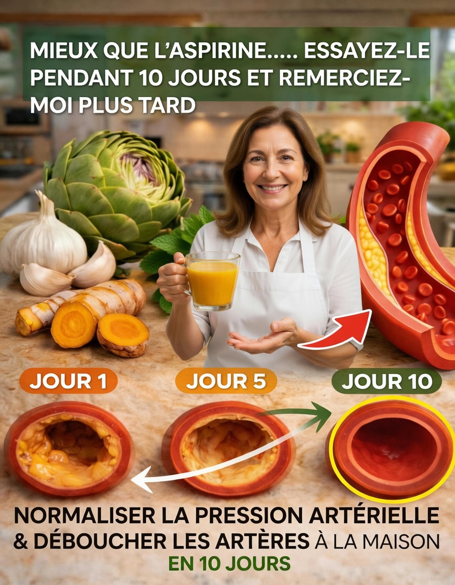 Guide simple de 10 jours pour intégrer à votre routine quotidienne des ingrédients bons pour le cœur comme le curcuma, l’ail et l’artichaut