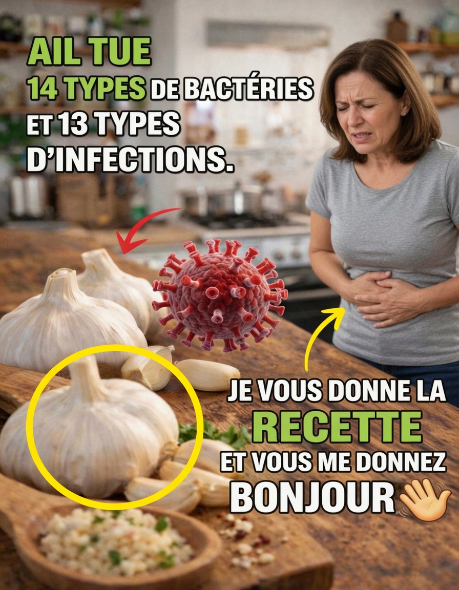 Est-il vrai que l’ail tue 14 types de bactéries et 13 types d’infections ?