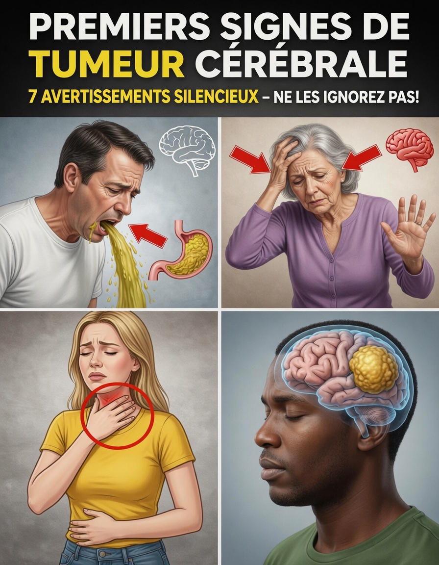 Quels sont les 7 symptômes précoces courants souvent liés aux tumeurs cérébrales que tout le monde devrait connaître ?