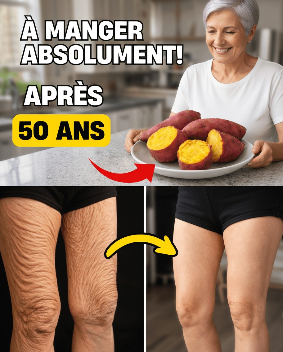 Patates douces après 50 ans : ce que dit la science sur leur rôle dans le soutien du bien-être des personnes âgées