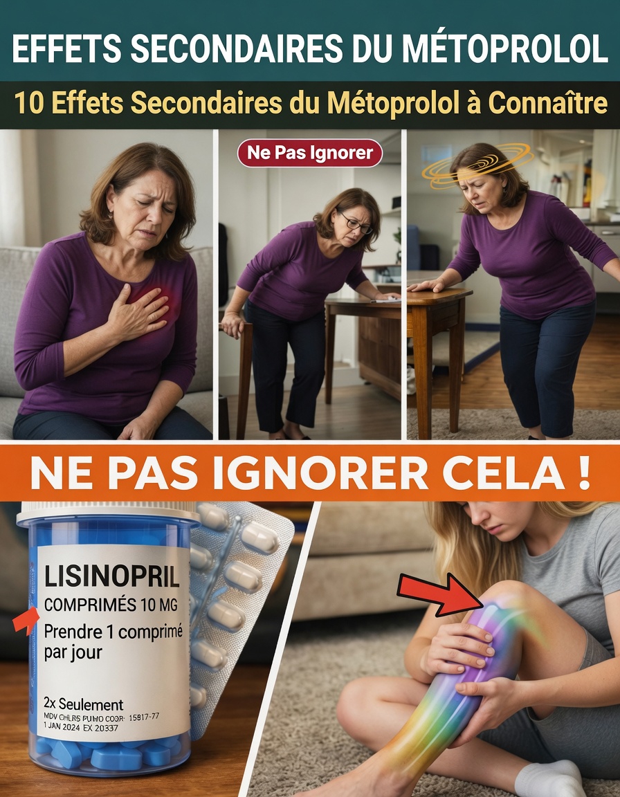 10 effets secondaires courants du métoprolol que vous devriez connaître et des conseils pratiques pour les gérer en toute sécurité